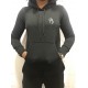 Sweat-shirt écoresponsable à capuche femme